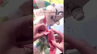 Get perfect, super easy, binding results with my combo ruler set. Thread-Graffiti.Com #quiltbinding