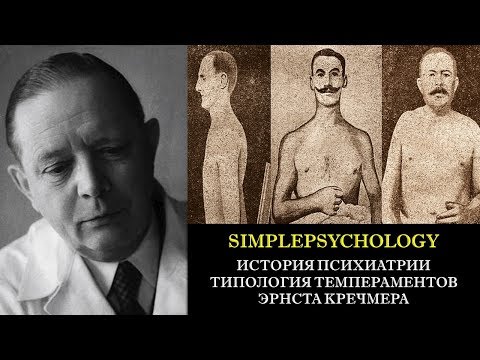 История психиатрии. Типология темпераментов Эрнста Кречмера.
