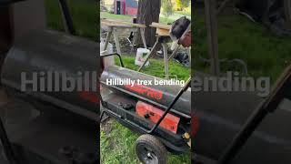 The Butchie and Russell hillbilly Trex bending show part 1
