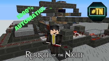 Minecraft Automatic Super Smelter Refractory! (Rebirth of the Night)