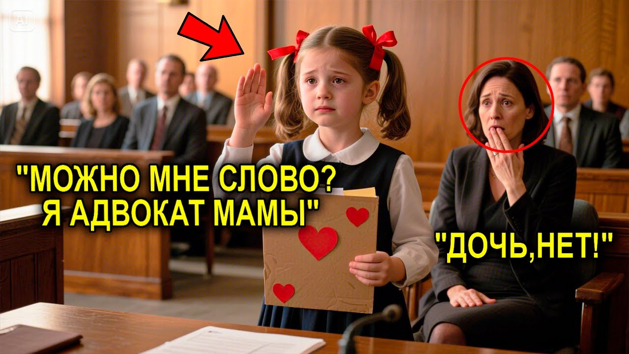 «Я Адвокат Моей Мамы», — Сказала Девочка в Суде… И Все Поднялись Со Своих Мест В Полном Шоке