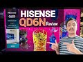 HISENSE QD6N Review Quantum dots 4k Smart tv ¿120hz?