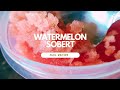 Watermelon Sorbet: Full Recipe