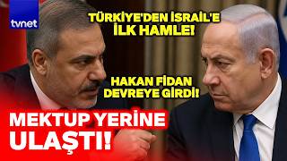 Türki̇ye Resmen Devreye Gi̇rdi̇: İsraile Bizzat Hakan Fi̇dan Tokadı İşte Netanyahuya Giden Gözdaği