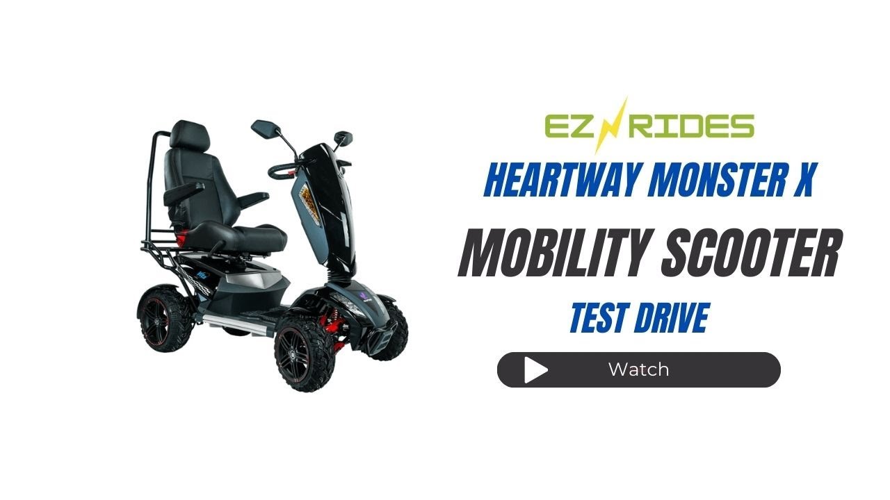 Test Driving The Heartway Monster X Mobility Scooter😎