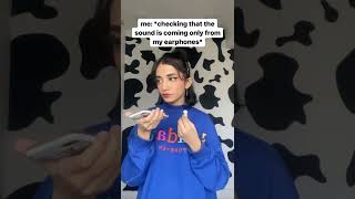 When you check to see if the sound is coming from earphones or your phone