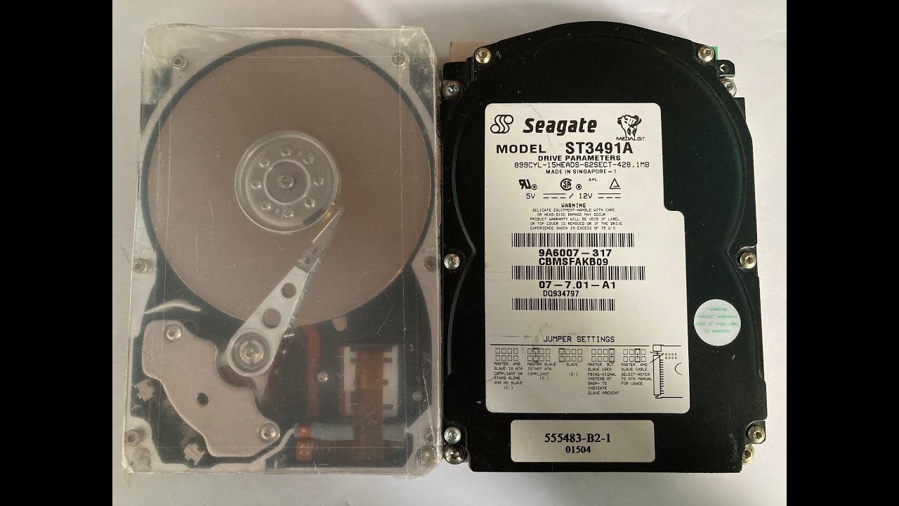 Festplatte Seagate Medalist 4321 ST34321A 3,5 4,3 GB IDE ATA - geprüft