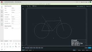 CAD   AutoCAD   Bike Frame screenshot 4