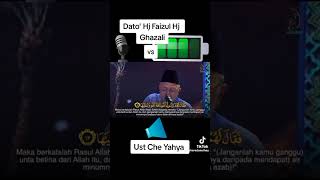 Dato Faizul Ghazali vs ustaz Yahya Daud