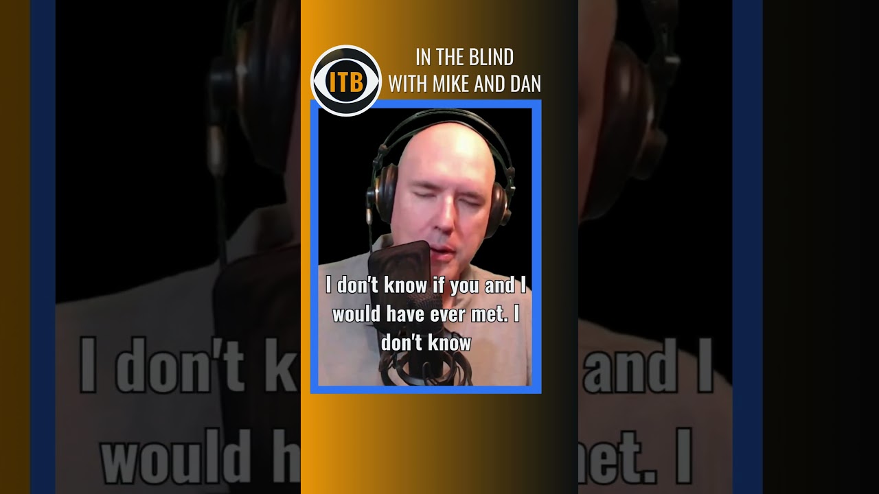 WE'RE SHAPED BY EXPERIENCES WE HAVE. Mike ponders if Neuralink restoring his sight would be worth it