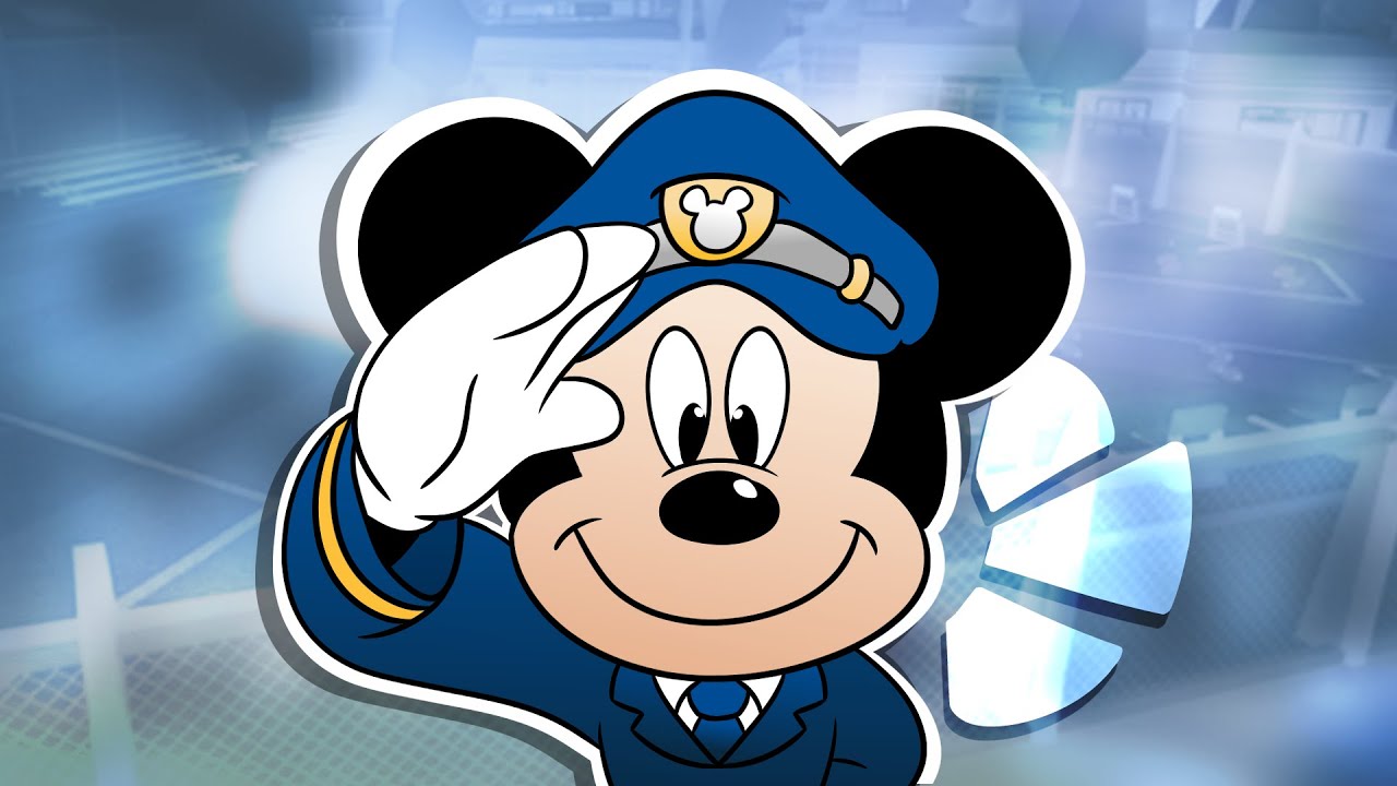 Officer Mickey On Duty In Roblox Jailbreak Youtube - mickey mouse plays roblox