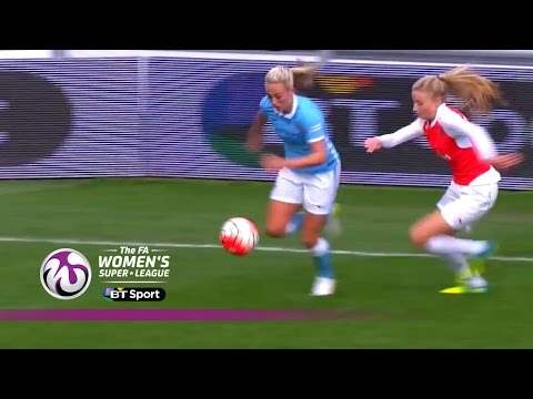 Manchester City Women 2-0 Arsenal Ladies | Goals & Highlights