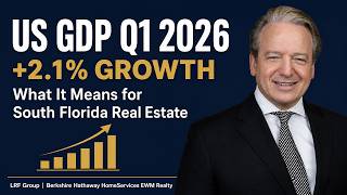 US Economy Leads the World: Q1 2026 GDP Growth & South Florida Real Estate Impact | LRF Group