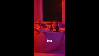 Proof that Avery has seen a bath before, despite not smelling like it.