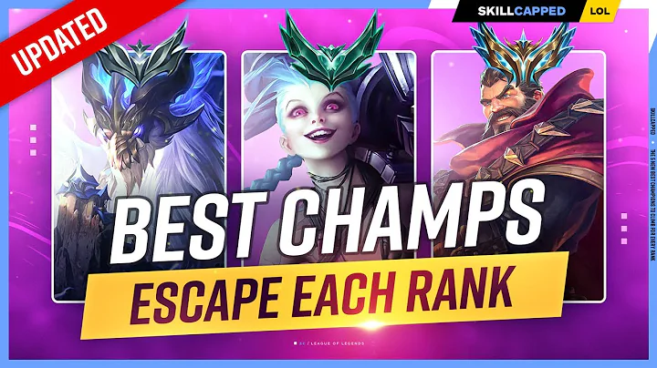 The 5 NEW BEST Champions to Climb for EVERY RANK! - League of Legends - DayDayNews