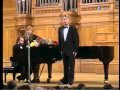 Dmitry Hvorostovsky and Mikhail Arkadev The Story of a Recital