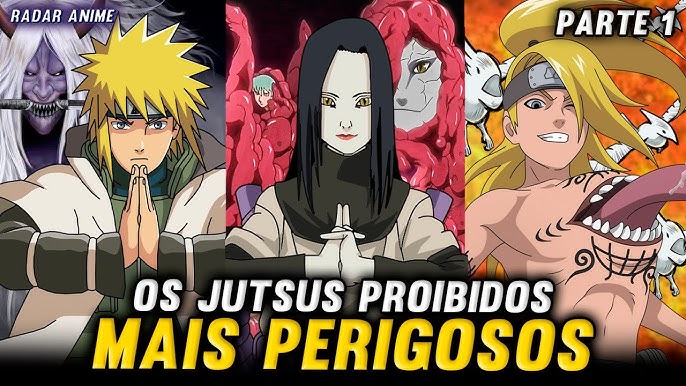 Os 10 maiores jutsus visuais de Naruto!