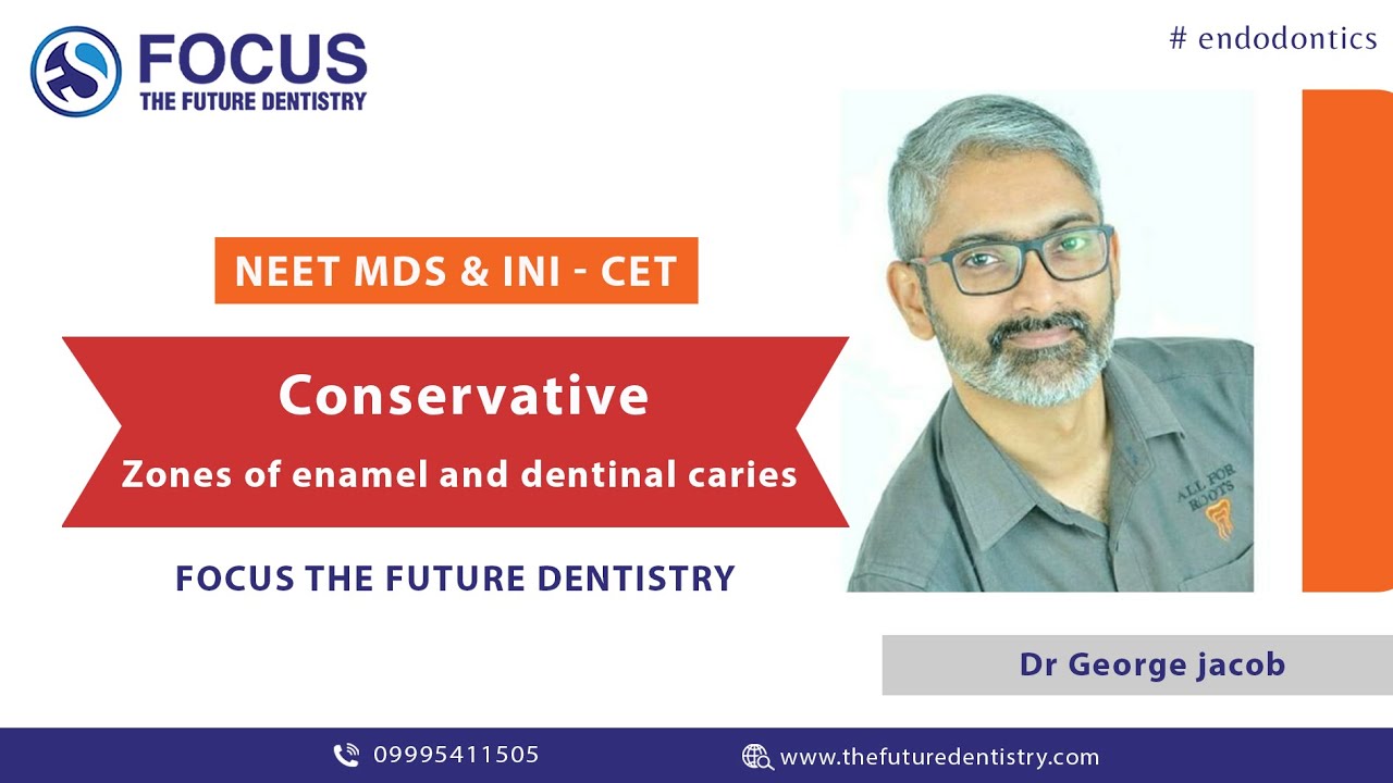 Zones Of Enamel & Dentinal Caries NEET MDS INI CET Conservative