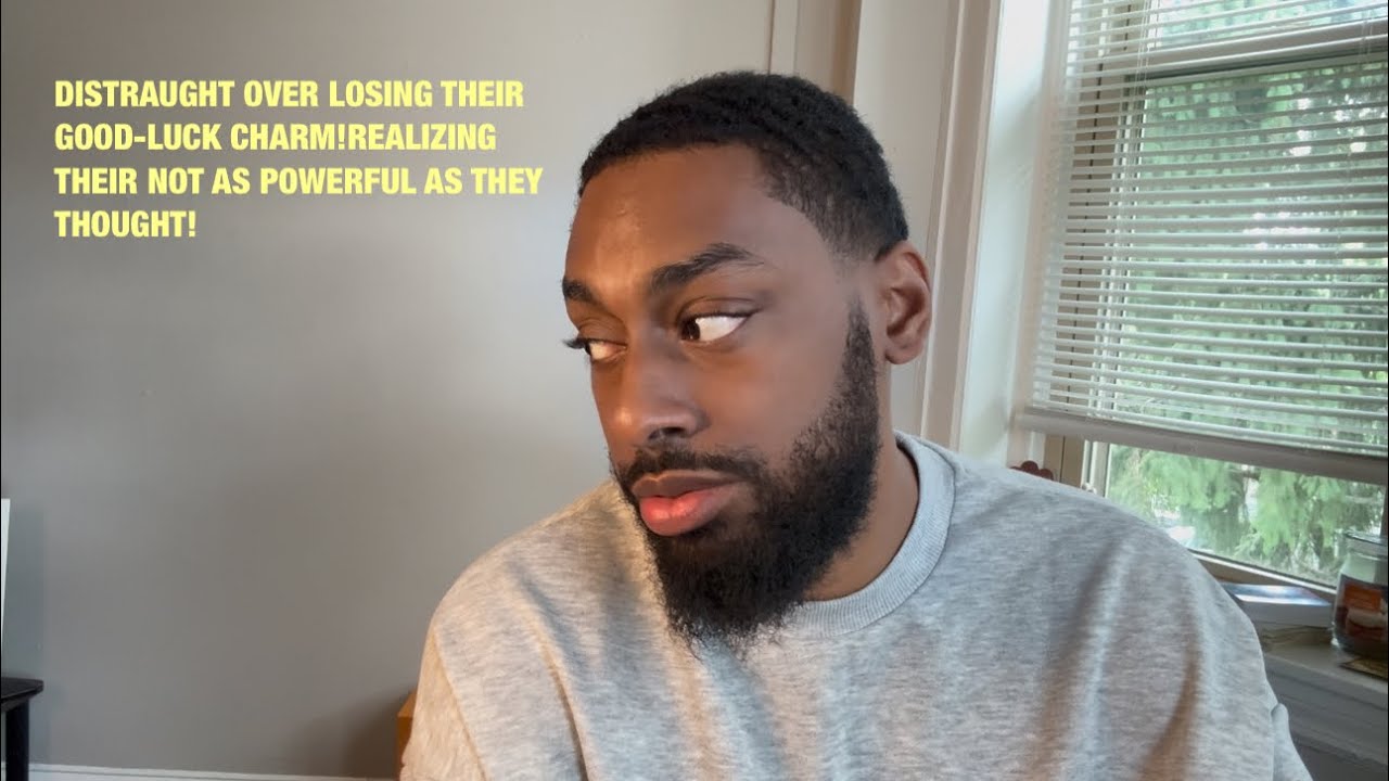 DISTRAUGHT OVER LOSING THEIR GOOD-LUCK CHARM!REALIZING THEY’RE NOT AS POWERFUL AS THEY THOUGHT!