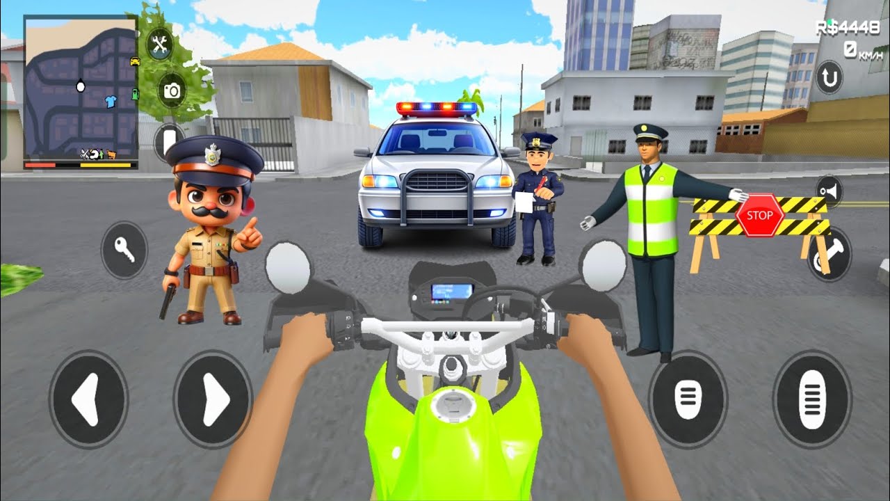 Elite motors 3d VS police 🚓 android games #viral #games #police #cargame 