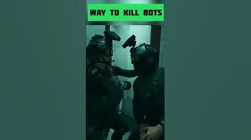 How to kill bots in MW2 building 21 #shorts