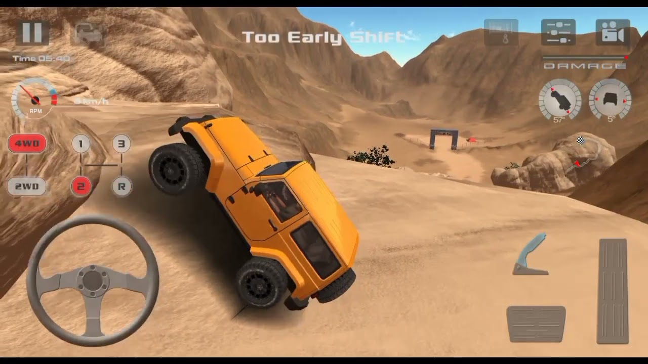Offroad Desert Drive Level - 8