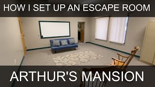How I Set Up An Escape Room Arthur s Mansion