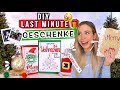 LAST MINUTE DIY Weihnachtsgeschenke selber machen 🎁  schnelle Geschenk DIY 2020 - Cali Kessy