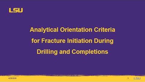 Fracture Initiation During Drilling and Completions (Part 1 of 2)