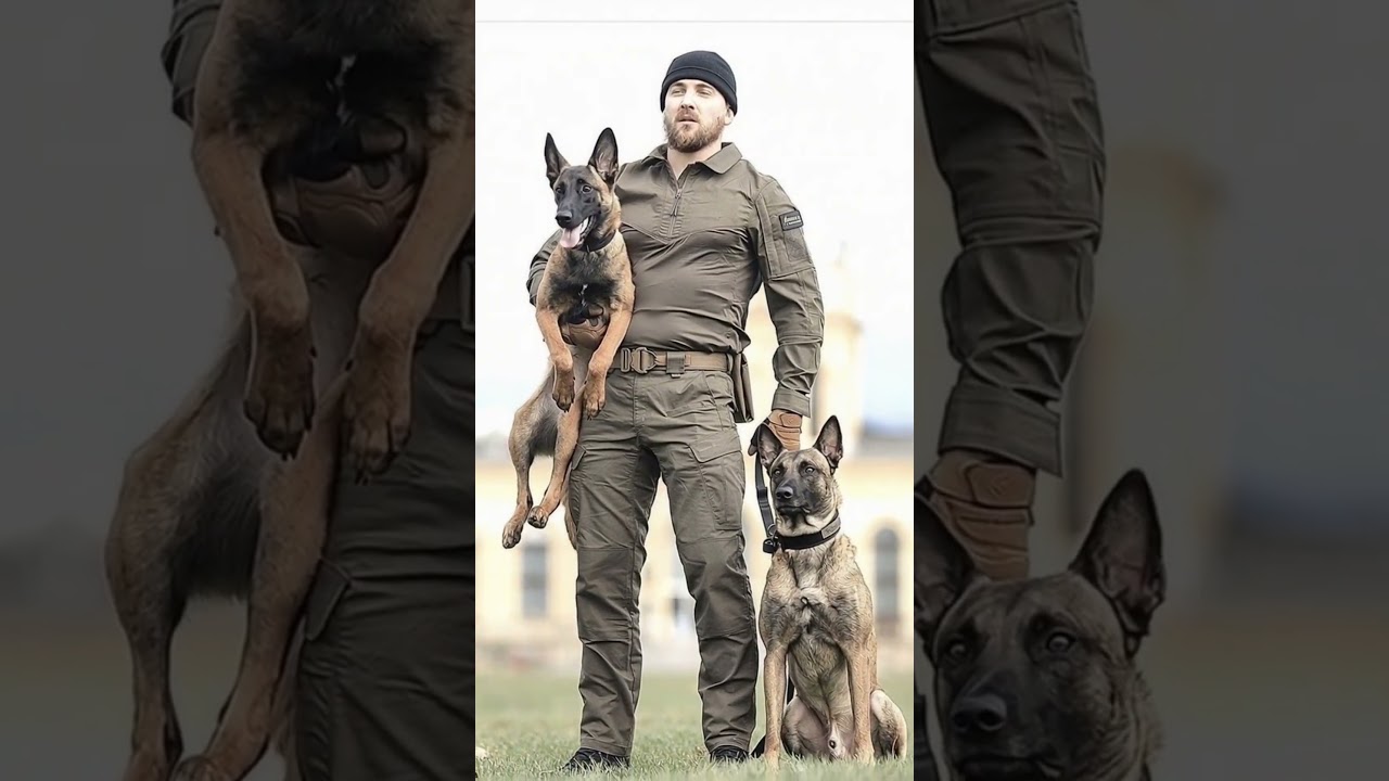 Fearless Bond: Soldier and Belgian Malinois | Loyalty, Strength & Training 