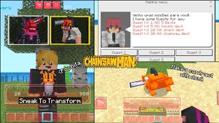 Chainsaw Man Update For Minecraft PE | New Devil! screenshot 5