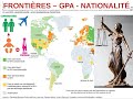 Frontières, GPA et nationalité