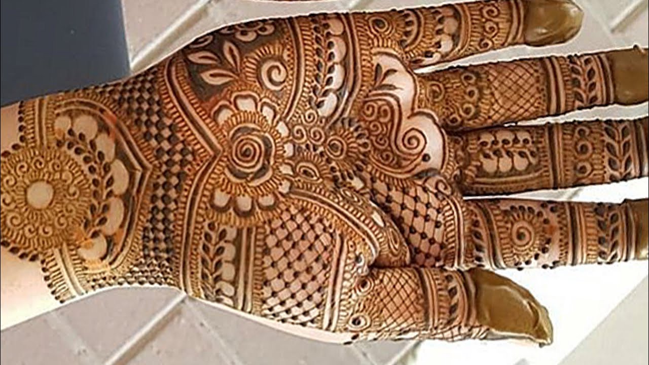Mehndi design for hands latest henna design Intricate mehendi Maruthani design மருதாணி