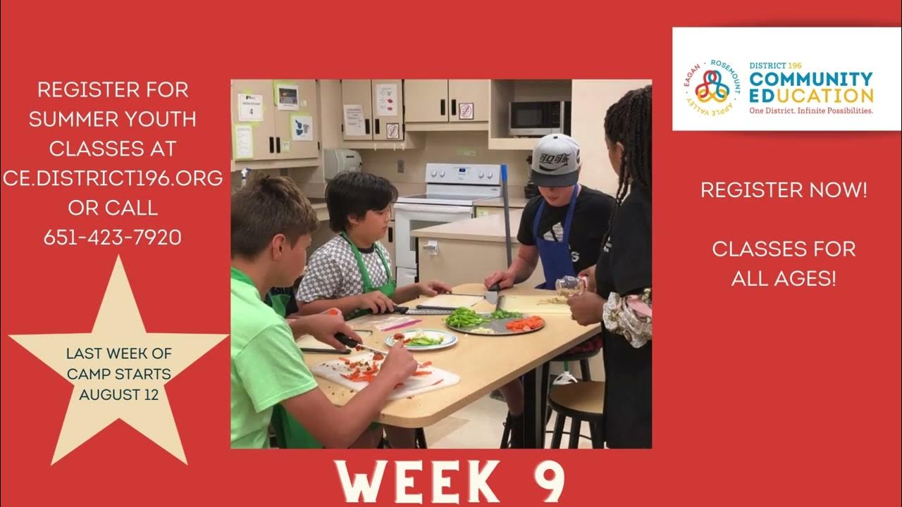 District 196 Community Education Week 9 YouTube