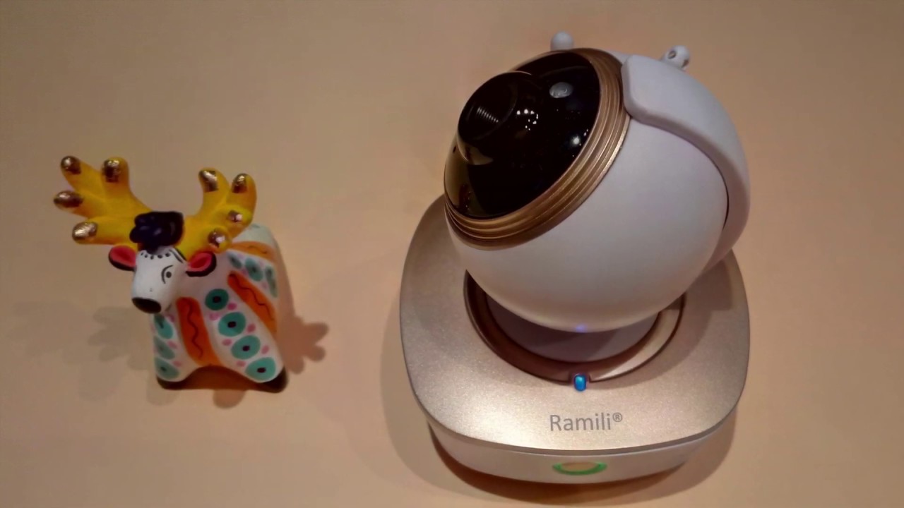 Камера видеоняни Ramili Baby (Рамили Беби) RV 1300 ( RV 1300C)  видеообзор