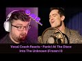 Disney Covers Week Song Into The Unknown Panic At The Disco Vocal Coach Reacts Analysis Disney Covers Week Song Into The Unknown Panic At The Disco Vocal Coach Reacts Analysis