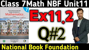 Class 7 Math NBF  Exercise 11.2 Q2 Part (1-3) |Mensuration|Class 7 Math  || National 📚 Foundation