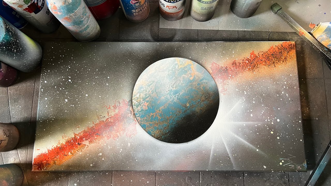 Learn to rework a canvas. Fixing an old painting (one of my first ...