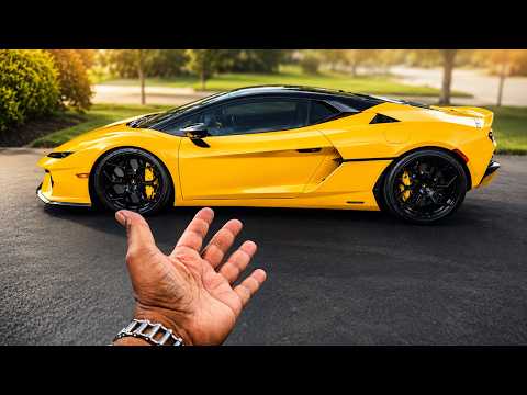 DO NOT LET THE BATTERY DIE ON A NEW LAMBORGHINI TEMERARIO…