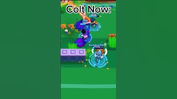 Old Colt vs New Colt 😳 #brawlstars #shorts