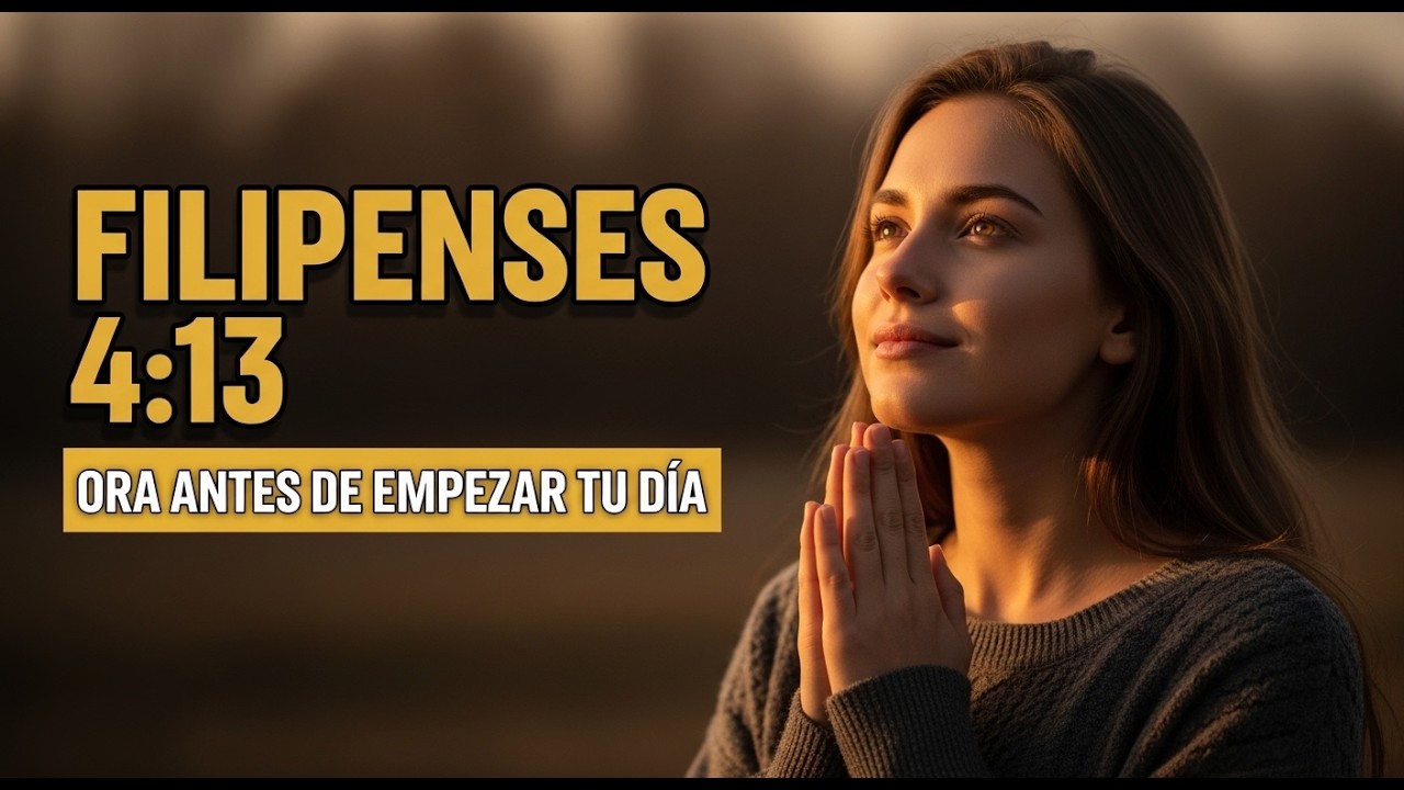 Oración Poderosa de Fortaleza | Todo lo Puedo en Cristo que Me Fortalece | Paz y Renovación