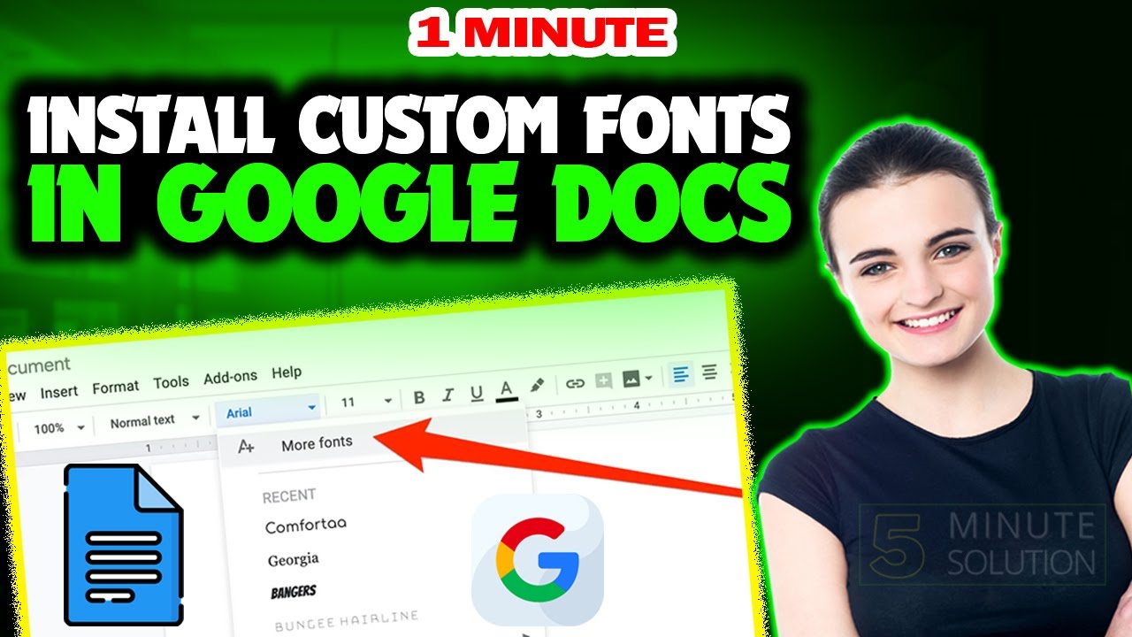 How to Install Custom Google Fonts for Google Docs