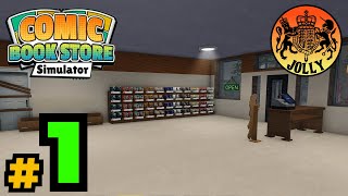 Comic Book Store Simulator  |  Episode 1  |  Lets Play