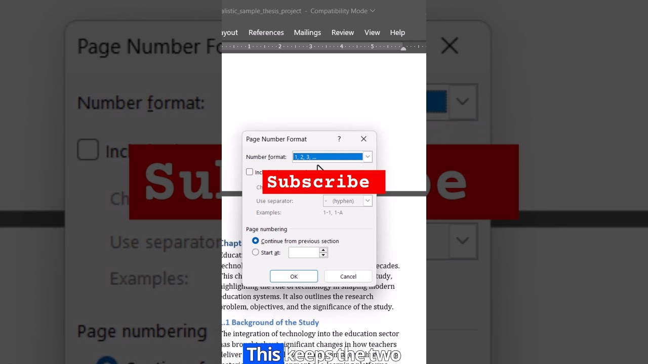 insert-roman-page-numbers-microsoftoffice-shorts-shortsviral-msword