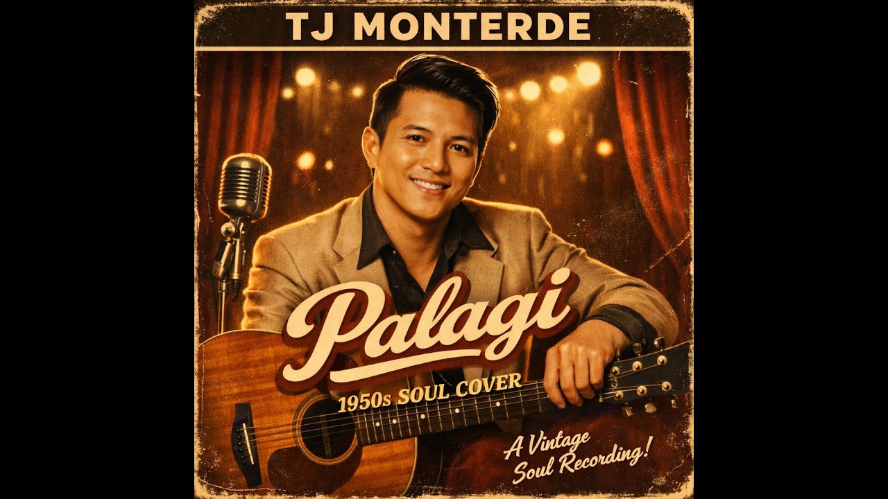 PALAGI  - TJ MONTERDE 1950's soul cover