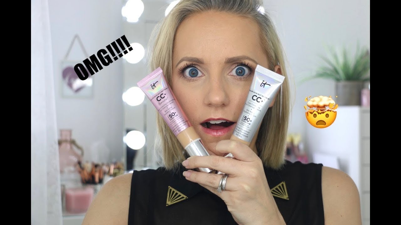 IT Cosmetics Skin Better CC+ Cream Review and Wear YouTube