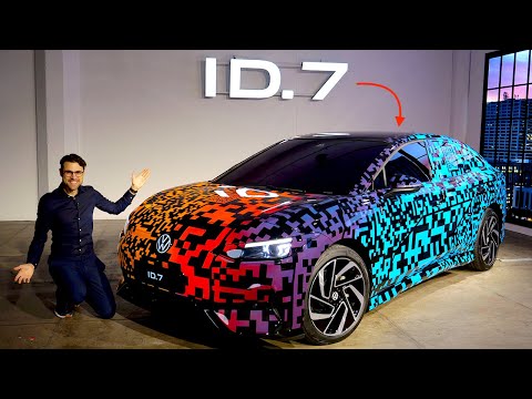 VW ID.7 Мировая Премьера: Великолепный Электроседан с Ошеломляющим Запасом Хода от Volkswagen!