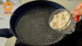 Simple recipe!Just pour flour into the boiling water! I no longer shop in stores!