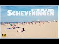 The last hot day at the beach in Netherlands / A Walking Tour in The Scheveningen / Den Haag - 4k