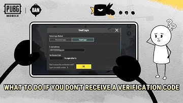PUBG MOBILE | How To Get Your Verification Code